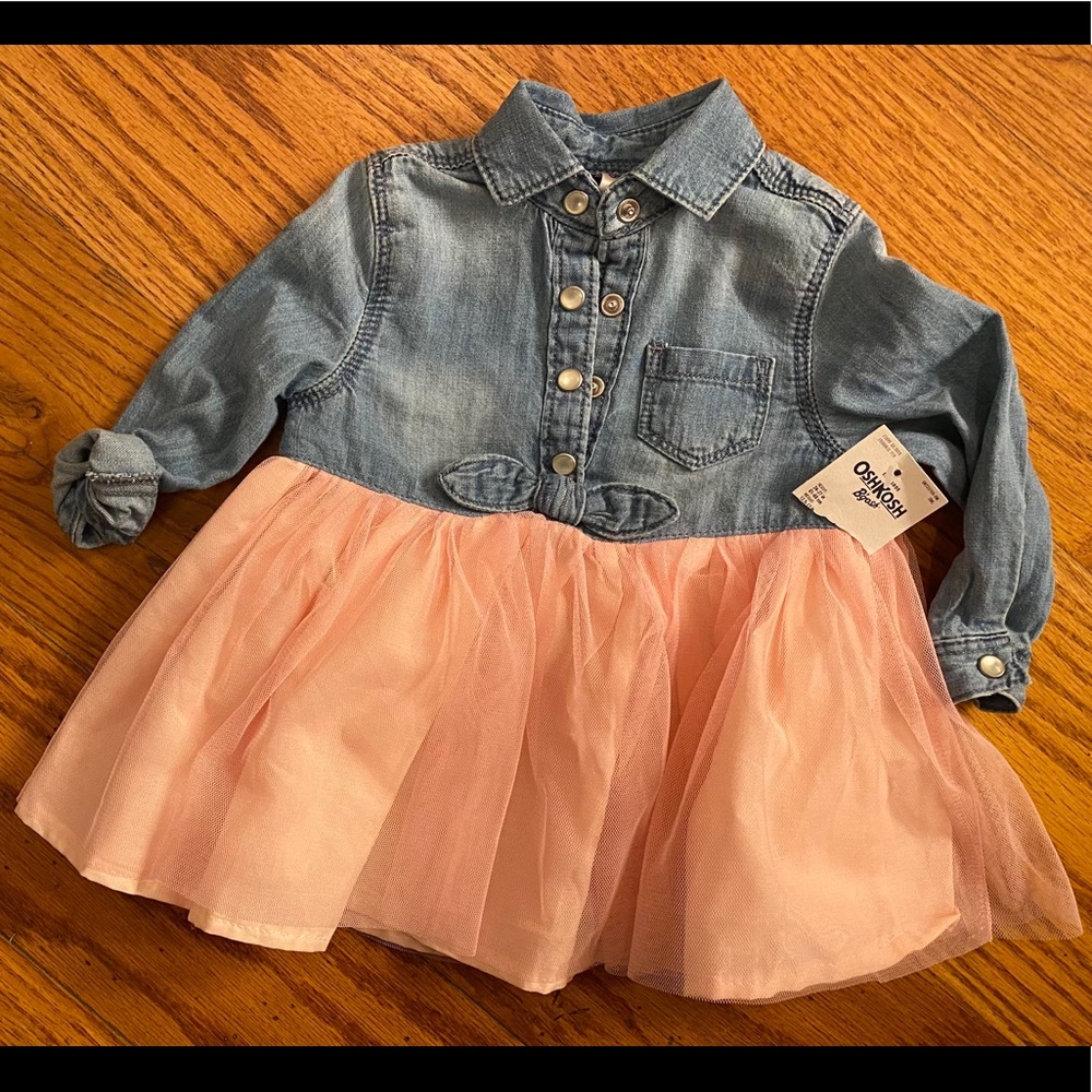 NWT OshKosh B'gosh Denim and Tulle